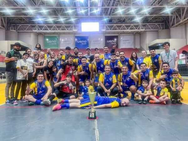 Filial Luque es Azul y Oro en el torneo de futsal del CPDP