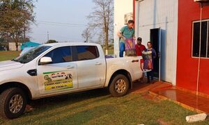 Entregan semillas de maíz a municipalidad de Tavapy
