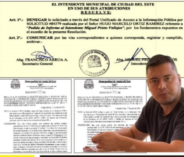 Prieto Rechaza la transparencia y se apega al oscurantismo al no responder sobre gastos municipales