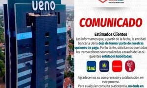 Empresas y clientes cancelan operatividad con Ueno Bank y denuncian graves irregularidades en servicios – Diario TNPRESS
