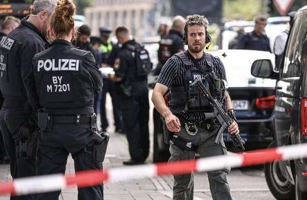 Terrorista abre fuego cerca del consulado israelí en Múnich - Mundo - ABC Color