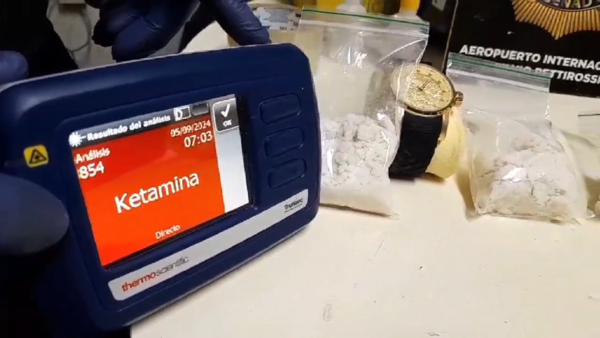 HALLAN KETAMINA EN CAJAS DE RELOJES QUE TENÍAN COMO DESTINO EEUU