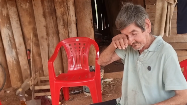 Roban y carnean vaca de un humilde abuelo