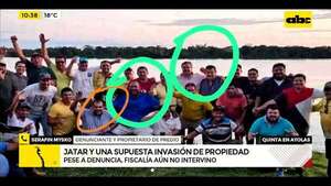 Con prepotencia y cara cubierta: así fue la invasión encabezada por Jatar - ABC Noticias - ABC Color