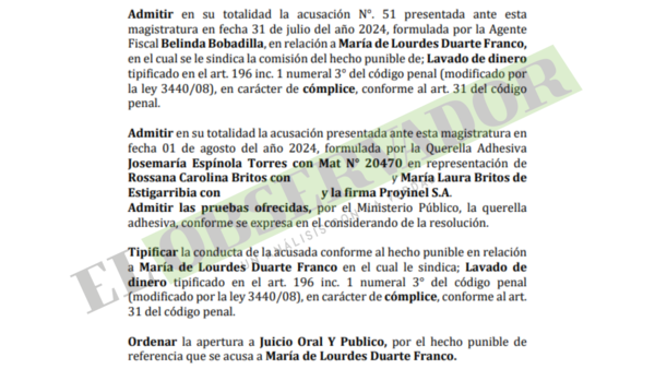 Escribana que validó préstamo usurario y apropiación de los Garcete irá a juicio oral