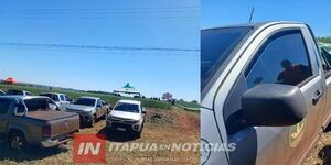 HURTARON DINERO Y OBJETOS DE DOS CAMIONETAS EN EL DISTRITO DE PIRAPÓ - Itapúa Noticias