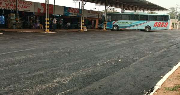Diario HOY | Obras de pavimentación en la terminal de Concepción llegan a un 80% de avance