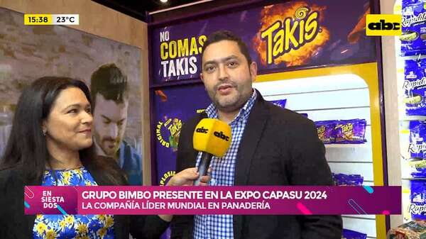 Grupo Bimbo presente en la Expo Capasu 2024 - Ensiestados - ABC Color