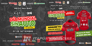 ENCARNACIÓN SE PREPARA LA 13° EDICIÓN DEL “DÍA MUNDIAL SIN AUTO” - Itapúa Noticias