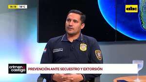 Prevención ante secuestro y extorsión: con la campaña “No pagues, denunciá” - Crimen y castigo - ABC Color