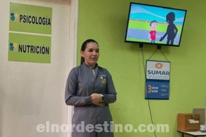 SUMAR: Instruyen sobre prevención de adicciones a pacientes del Hospital Regional de Concepción en sala de espera de consultorios - El Nordestino
