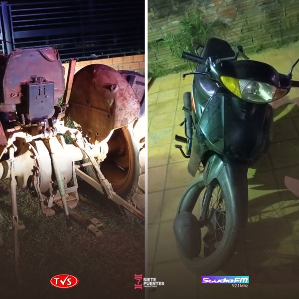 ACCIDENTE DE TRÁNSITO EN SAN PEDRO DEL PARANÁ DEJA UNA MOTOCICLISTA LESIONADA - TVS