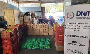 Decomisan más de 1.600 kilos de productos frutihortícolas presuntamente de contrabando – Diario TNPRESS