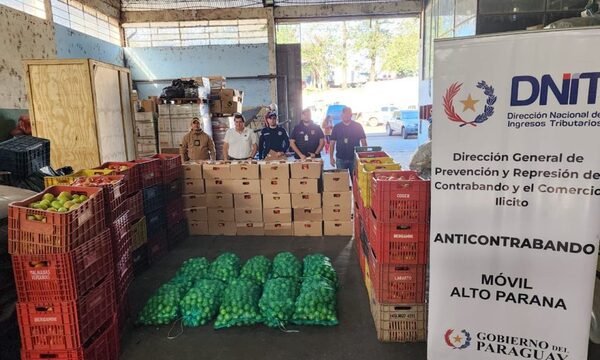 Decomisan más de 1.600 kilos de productos frutihortícolas presuntamente de contrabando – Diario TNPRESS