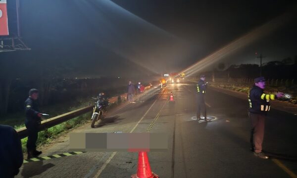 Fatal accidente en Hernandarias