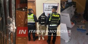RECUPERARON OBJETOS HURTADOS TRAS PROCEDIMIENTO EN ENCARNACIÓN - Itapúa Noticias