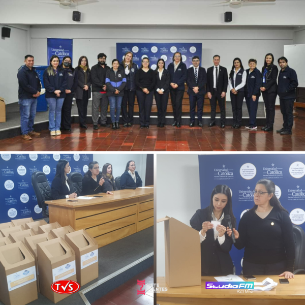 UNIVERSIDAD CATÓLICA DE ITAPÚA REALIZA SORTEO DE BECAS Y MEDIAS BECAS PARA JÓVENES DE LA REGIÓN - TVS