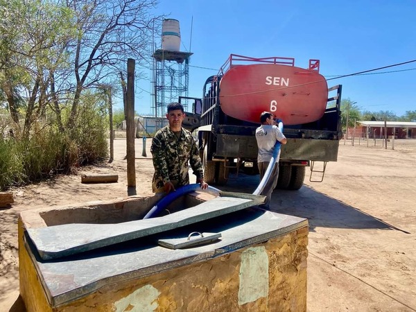 Gobierno proveyó hasta ahora más de 4 millones de litros de agua a comunidades del Chaco paraguayo - .::Agencia IP::.