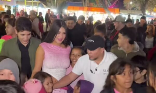 (VIDEO)Laurys Diva causó furor en la Expo Norte