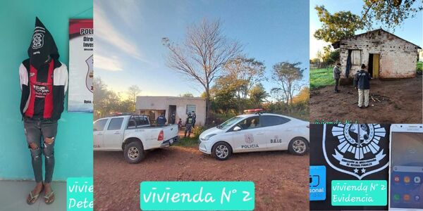 ALLANARON VIVIENDA EN ENCARNACIÓN PROSECUCIÓN A UN ROBO - Itapúa Noticias