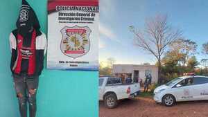 Capturan a sospechoso de robo a comerciante en el barrio Los Arrabales