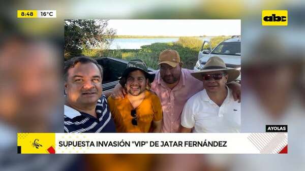 Jatar Fernández, un invasor VIP protegido por instituciones y políticos - ABC Noticias - ABC Color
