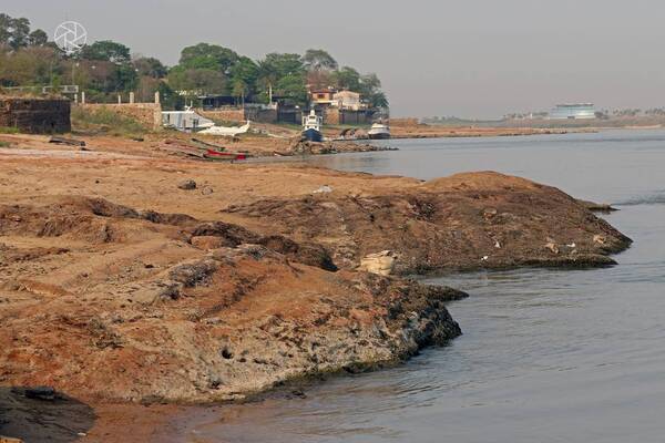 Situación alarmante: Bajante del río Paraguay continúa y llegó a su punto más bajo en Asunción - ADN Digital