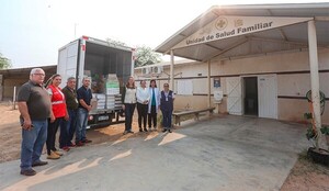 Salud fortalece con insumos a Unidades de Salud Familiar de Boquerón y Misiones - .::Agencia IP::.