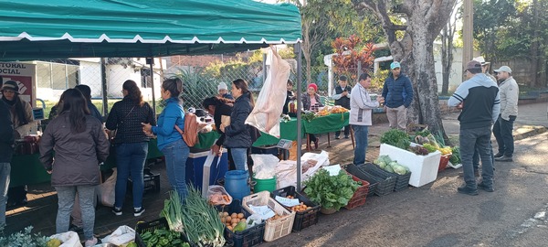 Feria Agroecológica de Encarnación ofrece productos frescos y accesibles