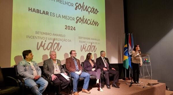 Realizarán orientaciones sobre prevención de suicidio en escuelas de Brasil, Paraguay y Argentina