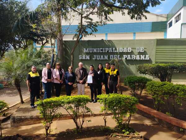SAN JUAN DEL PARANÁ RENUEVA LICENCIA DE EMISIÓN DE LICENCIAS DE CONDUCIR - Itapúa Noticias