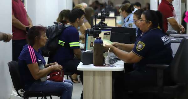 La Nación / Oficina central de Identificaciones atenderá hasta las 22:00 de lunes a viernes