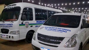 Paso Horqueta: Comuna compra minibuses para trasladar a estudiantes