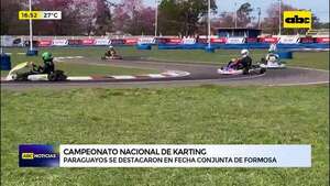 Abc Motor: paraguayos mostraron talento en Formosa por el Campeonato Nacional de Karting - ABC Noticias - ABC Color