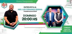 Presidente de la ESSAP, Abog. Luis Bernal abordará fallas y soluciones del acueducto en el Chaco