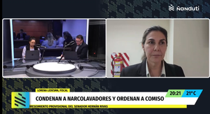 Fiscal destaca afectación económica en condena que incluye millonario comiso 
