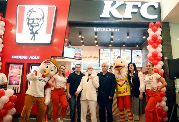 KFC inaugura su noveno local en Paraguay - Empresariales - ABC Color