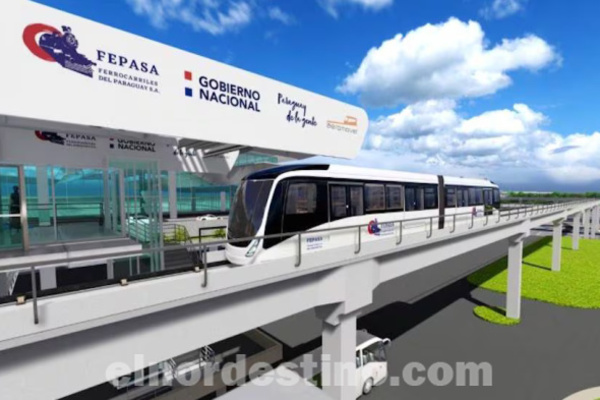 Paraguay se encargará del total del proyecto de tren de cercanías, un servicio integrado con el servicio de transporte público - El Nordestino