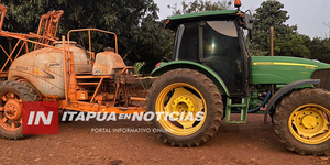 TRACTOR ARROLLÓ A UN HOMBRE EN CAPITÁN MIRANDA - Itapúa Noticias