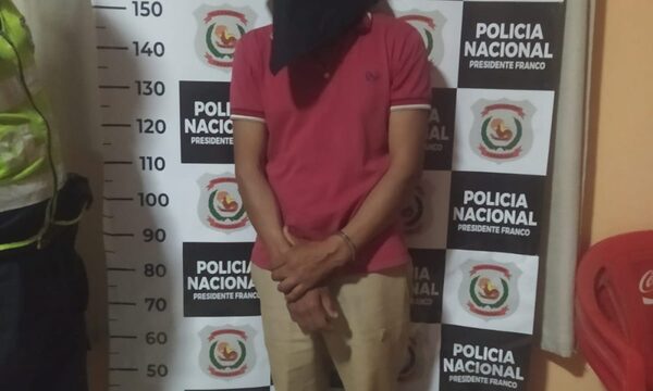 Detienen a buscado por hurto y reducción