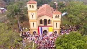 Por salud y trabajo, promeseros realizan el tradicional vito de dinero en Guarambaré