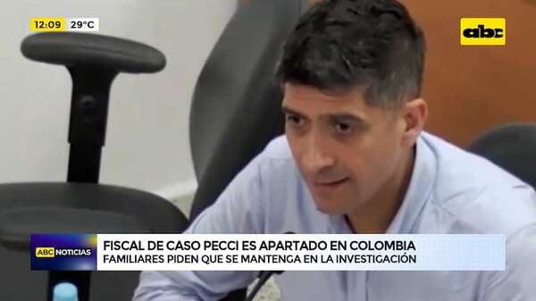 Video: Fiscal del caso Pecci es apartado en Colombia - ABC Noticias - ABC Color