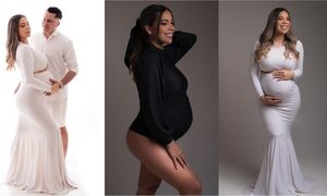 [GALERÍA] ¡La cumbiera Male González mostró sus fotos pre-parto!