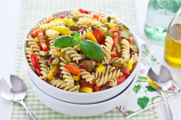 Cena sencilla: ensalada de fideos con vegetales - Gastronomía - ABC Color
