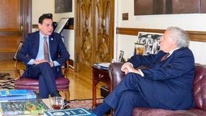 Canciller Ramírez cumplió agenda en EE.UU. para fortalecer candidatura a la OEA - .::Agencia IP::.