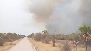 Video: Alarmante incendio forestal en Chovoreca preocupa a Ayoreos