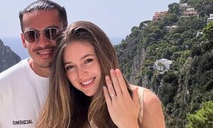 ¡Ja’uta la sopa! Pelotero le pidió casorio a su novia modelo