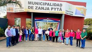 Conmemoran el 13 aniversario del distrito de Zanja Pytã