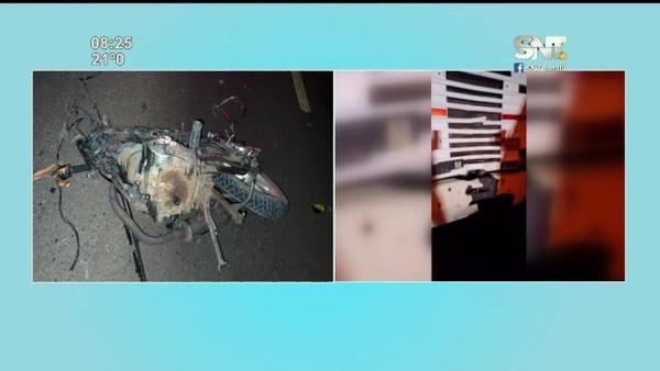 Fatal choque en Yuty - SNT