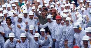 La Nación / Peña: “Sigamos trabajando juntos hacia un país más industrializado”